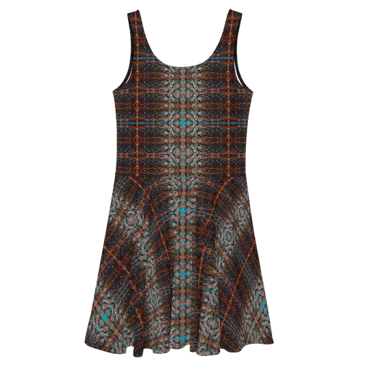Fitted Skater Dress (Her/Muliebris)(Rind#12 Tree Link) RJSTH@Fabric#12 RJSTHW2021 RJS