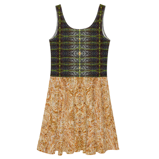 Fitted Skater Dress (Her/Muliebris)(Rind#1 Tree Link Ouroboros Smith Fabric) RJSTHW2021 RJS