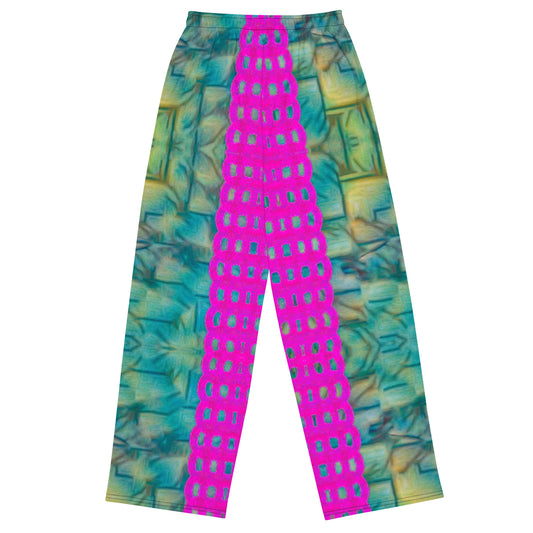 Wide-Leg Pants (Unisex)(Chain Collection) RJSTH@Fabric#9 RJSTHS2022 RJS