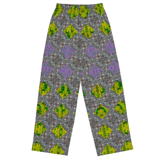 Wide-Leg Pants (Unisex)(Grail Night Hoard Virtus 8.5) RJSTH@Fabric#5 RJSTHS2022 RJS