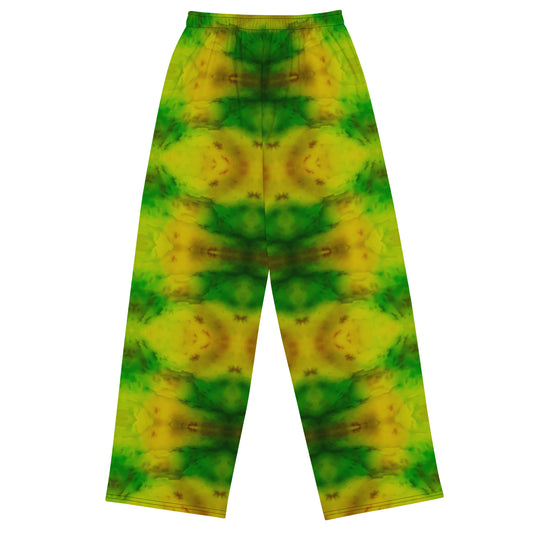 Wide-leg Pants (Unisex)(Purely Jade Light) RJSTHw2022 RJS