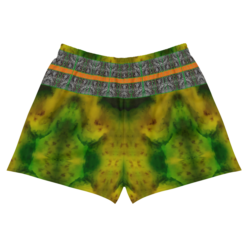 Athletic Shorts (Unisex)(Virilis/Muliebris)(Tree Link Stripe) RJSTH@Fabric#3 RJSTHS2021 RJS