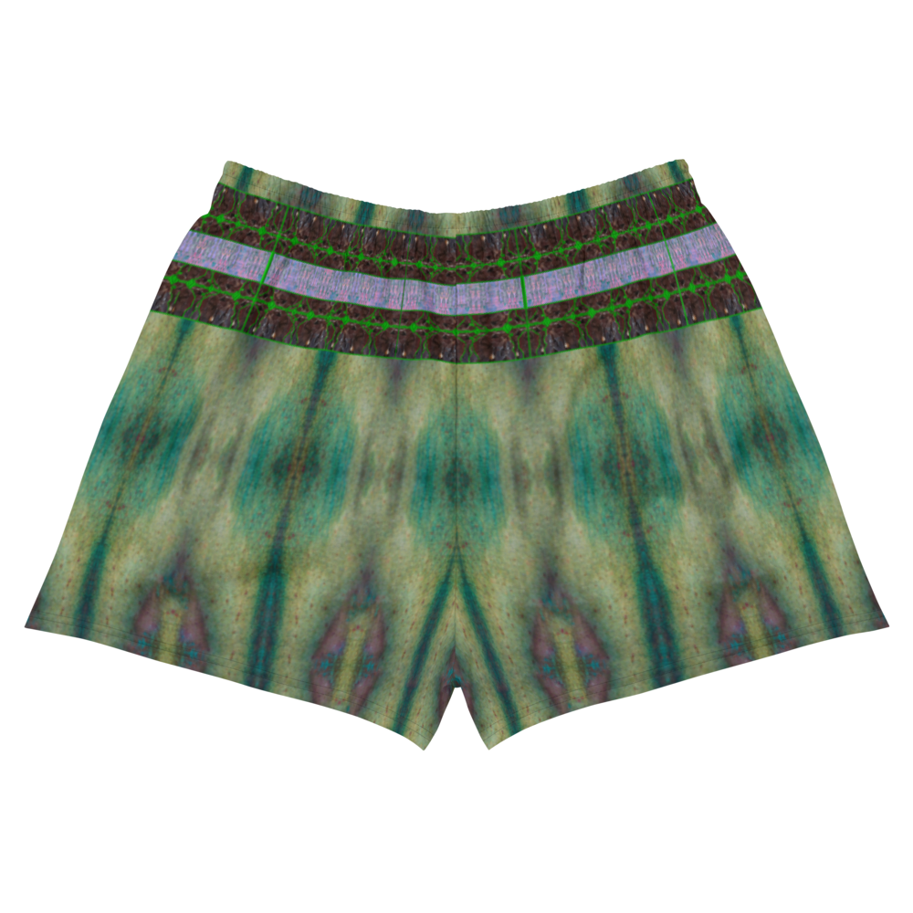 Athletic Shorts (Unisex)(Virilis/Muliebris)(Tree Link Stripe) RJSTH@Fabric#4 RJSTHS2021 RJS