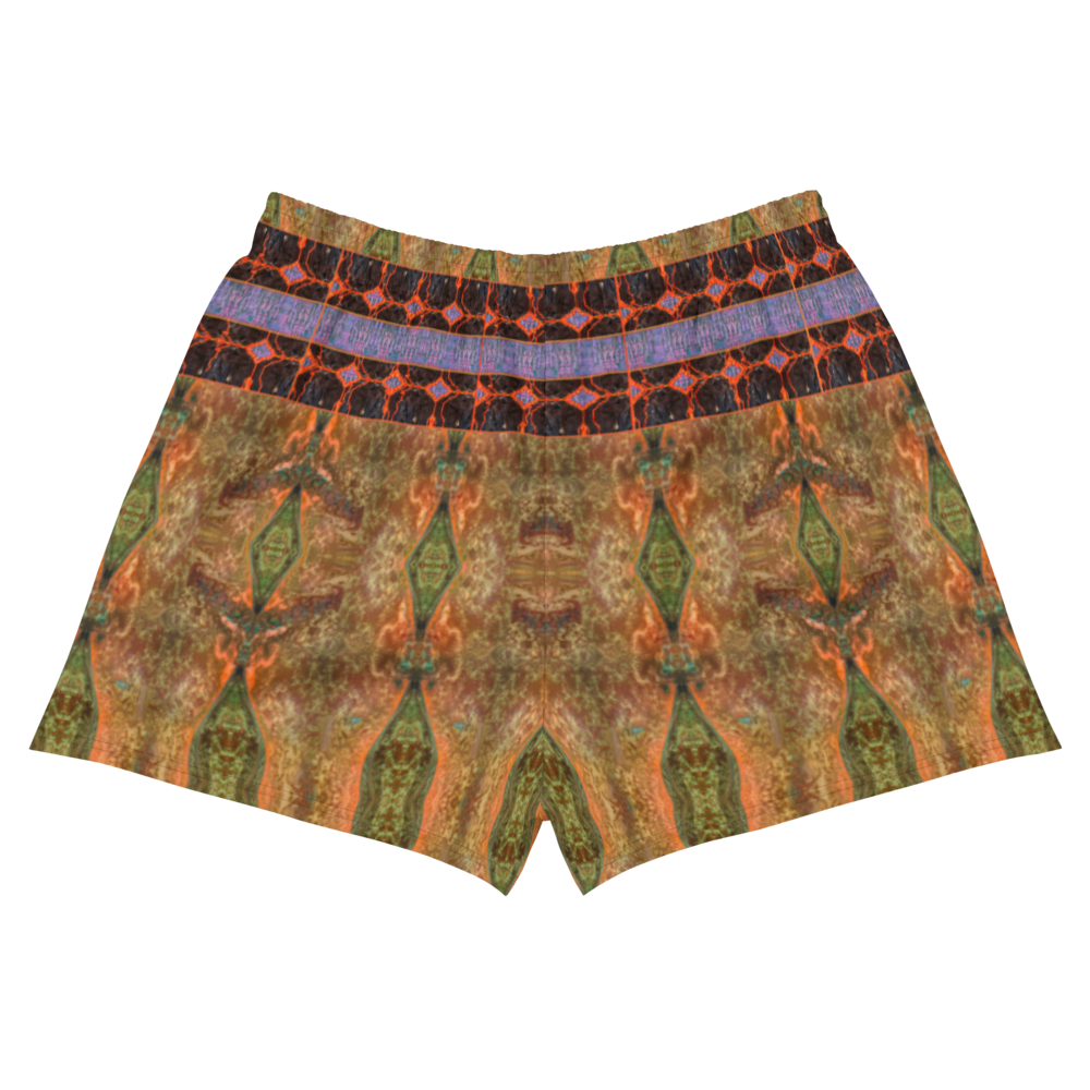 Athletic Shorts (Unisex)(Virilis/Muliebris)(Tree Link Stripe) RJSTH@Fabric#6 RJSTHS2021 RJS