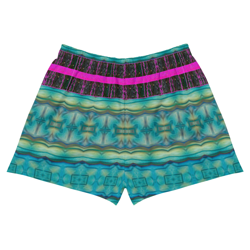 Athletic Shorts (Unisex)(Virilis/Muliebris)(Tree Link Stripe) RJSTH@Fabric#9 RJSTHS2021 RJS