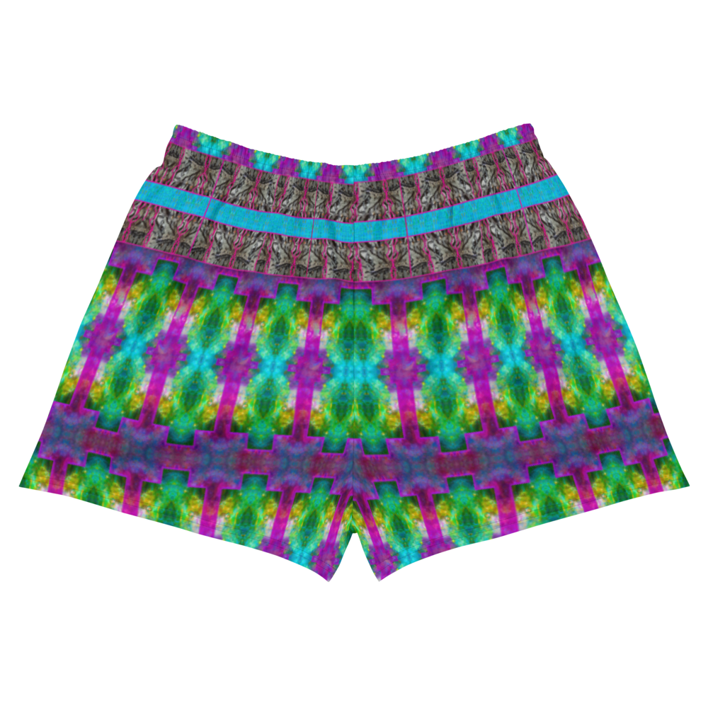 Athletic Shorts (Unisex)(Virilis/Muliebris)(Tree Link Stripe) RJSTH@Fabric#11 RJSTHS2021 RJS