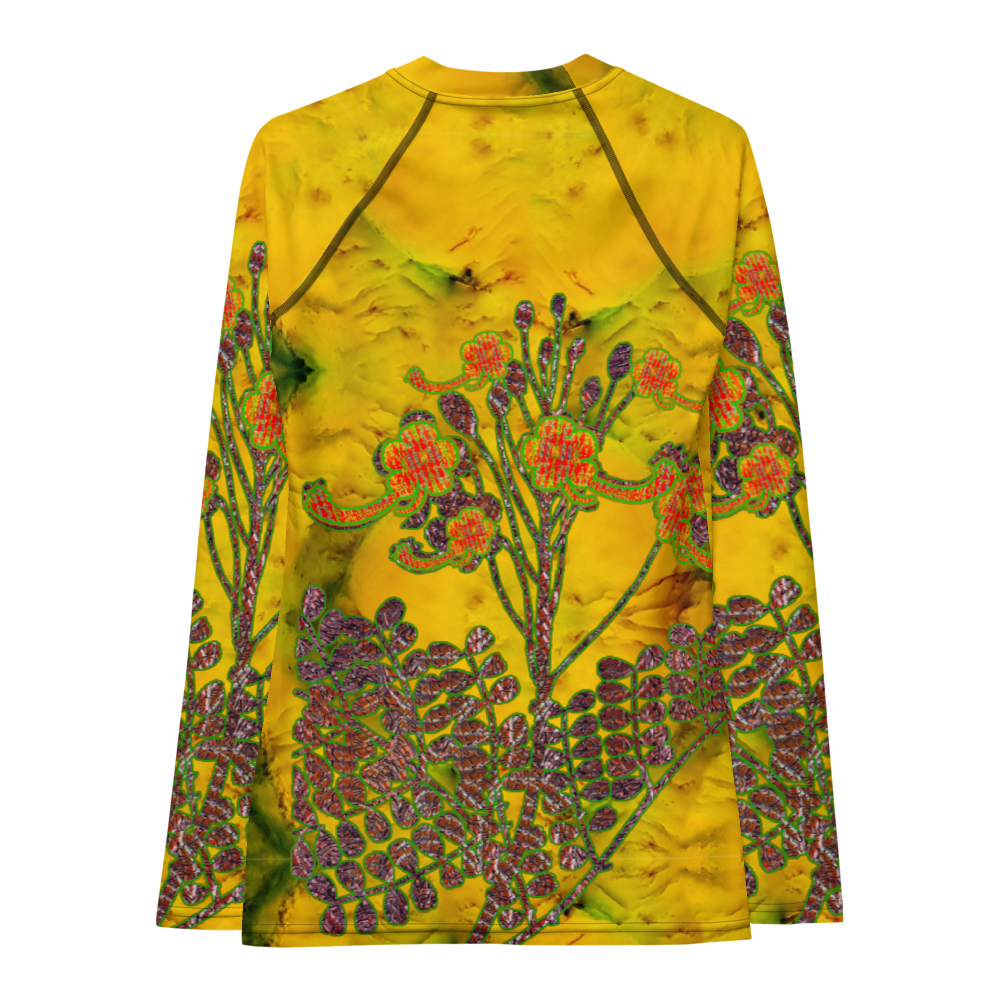 Rash Guard (Her/Muliebris)(WindSong Flower) RJSTH@Fabric#1 RJSTHW2021 RJS