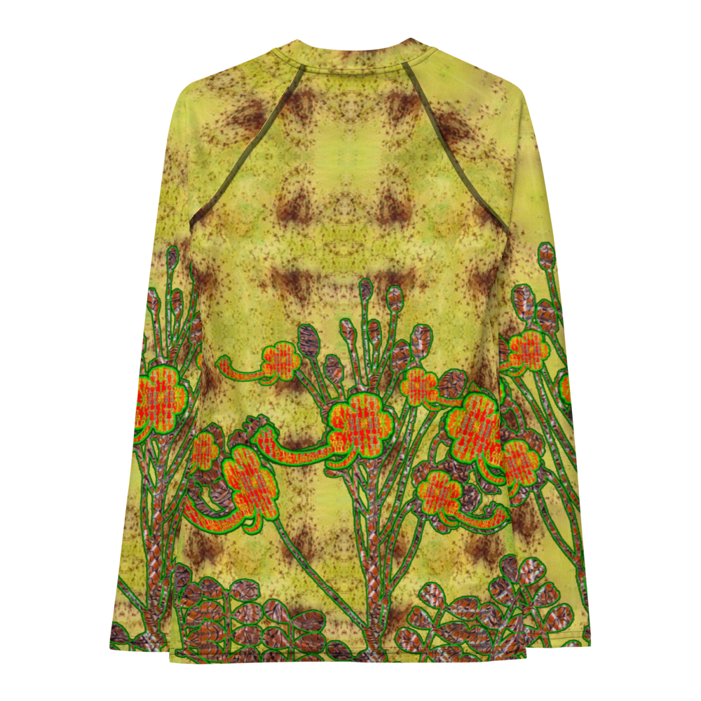 Rash Guard (Her/Muliebris)(WindSong Flower) RJSTH@Fabric#2 RJSTHW2021 RJS