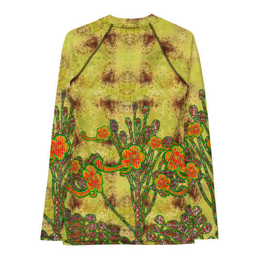 Rash Guard (Her/Muliebris)(WindSong Flower) RJSTH@Fabric#2 RJSTHW2021 RJS