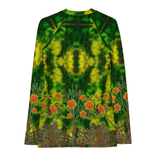 Rash Guard (Her/Muliebris)(WindSong Flower) RJSTH@Fabric#3 RJSTHW2021 RJS