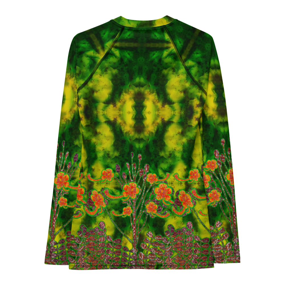 Rash Guard (Her/Muliebris)(WindSong Flower) RJSTH@Fabric#3 RJSTHW2021 RJS
