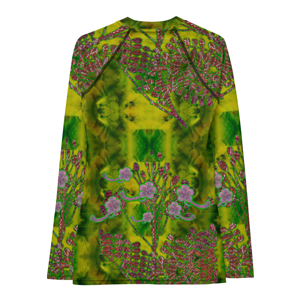 Rash Guard (Her/Muliebris)(WindSong Flower) RJSTH@Fabric#5 RJSTHW2021 RJS