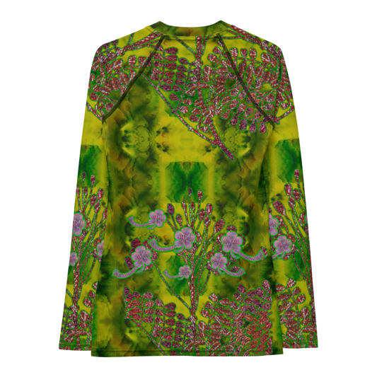 Rash Guard (Her/Muliebris)(WindSong Flower) RJSTH@Fabric#5 RJSTHW2021 RJS
