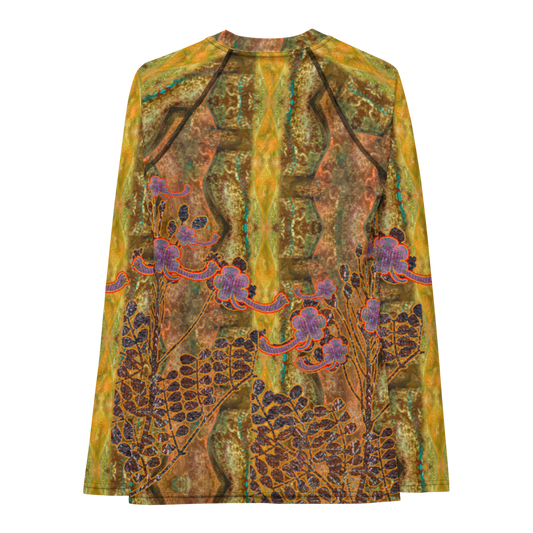 Rash Guard (Her/Muliebris)(WindSong Flower) RJSTH@Fabric#6 RJSTHW2021 RJS