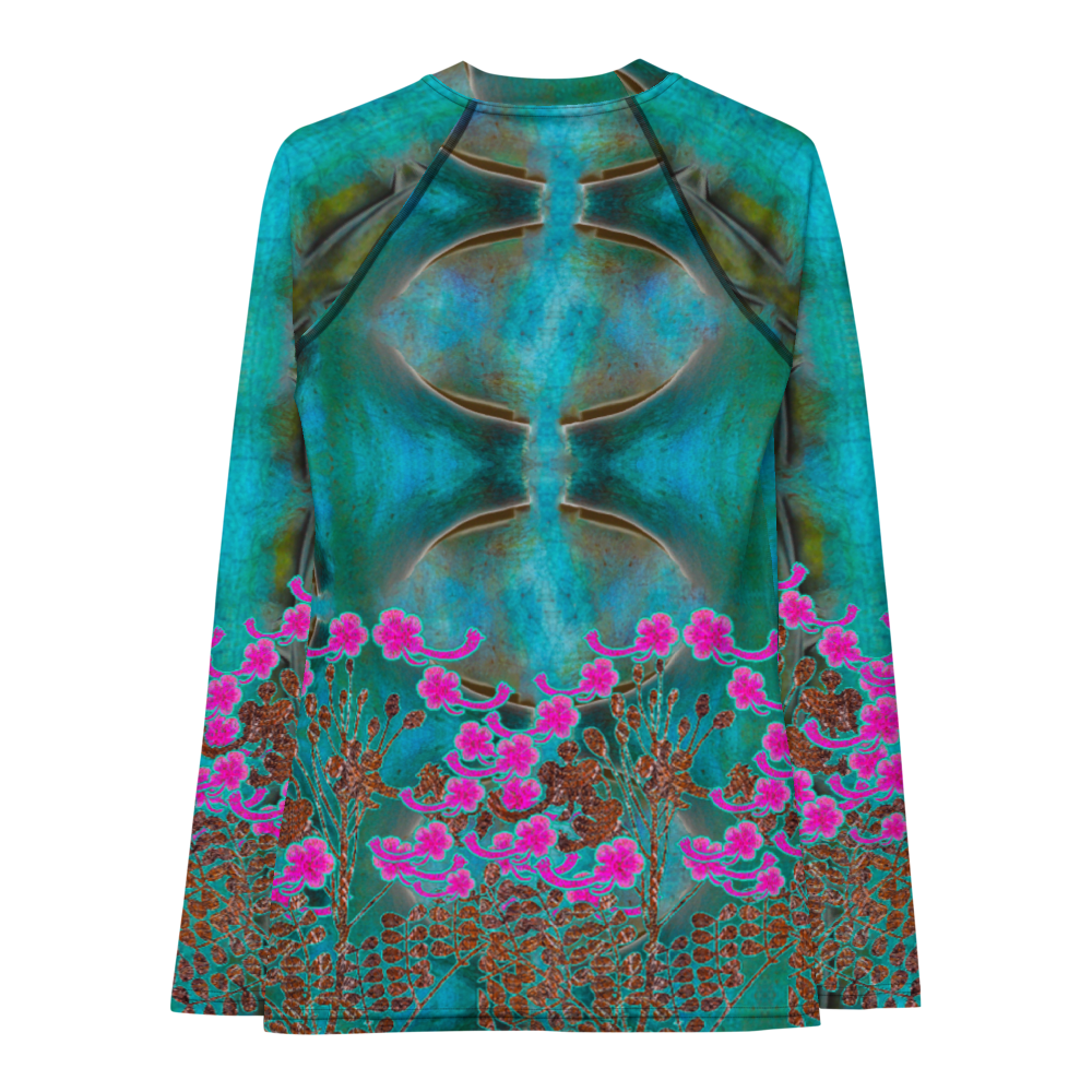 Rash Guard (Her/Muliebris)(WindSong Flower) RJSTH@Fabric#8 RJSTHW2021 RJS