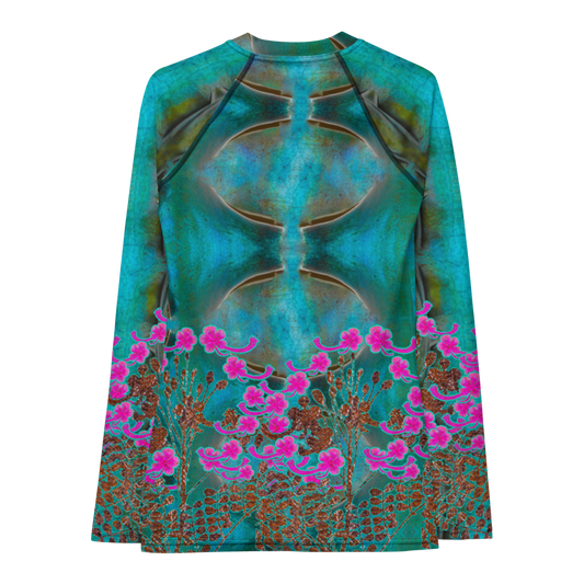 Rash Guard (Her/Muliebris)(WindSong Flower) RJSTH@Fabric#8 RJSTHW2021 RJS
