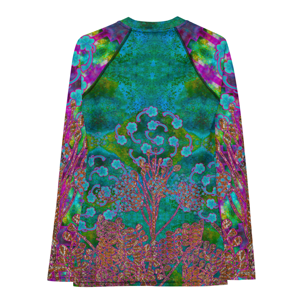 Rash Guard (Her/Muliebris)(WindSong Flower) RJSTH@Fabric#11 RJSTHW2021 RJS