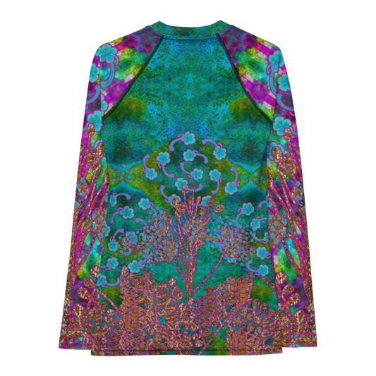 Rash Guard (Her/Muliebris)(WindSong Flower) RJSTH@Fabric#11 RJSTHW2021 RJS
