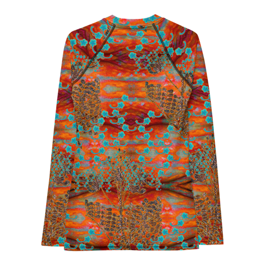 Rash Guard (Her/Muliebris)(WindSong Flower) RJSTH@Fabric#12 RJSTHW2021 RJS