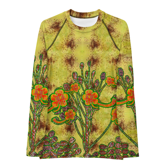 Rash Guard (Her/They)(WindSong Flower) RJSTH@Fabric#2 RJSTHW2021 RJS