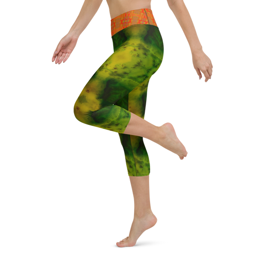 Yoga Capri Leggings (Her/Muliebris) RJSTH@Fabric#3 RJSTHS2021 RJS