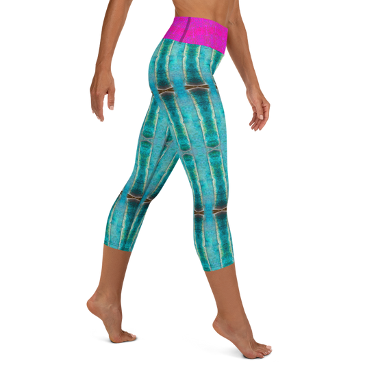 Yoga Capri Leggings (Her/Muliebris) RJSTH@Fabric#8 RJSTHS2021 RJS