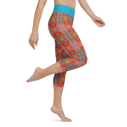 Yoga Capri Leggings (Her/Muliebris) RJSTH@Fabric#12 RJSTHS2021 RJS