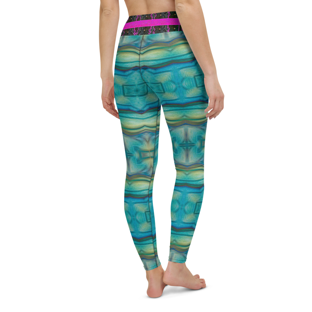 Yoga Leggings (Her/Muliebris)(Tree Link Stripe) RJSTH@Fabric#9 RJSTHs2021 RJS