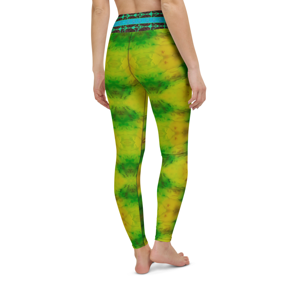 Yoga Leggings (Her/Muliebris)(Tree Link Stripe) RJSTH@Fabric#10 RJSTHs2021 RJS