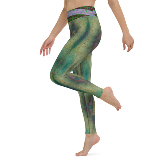 Yoga Leggings (Her/Muliebris)(Tree Link Stripe) RJSTH@Fabric#4 RJSTHs2021 RJS