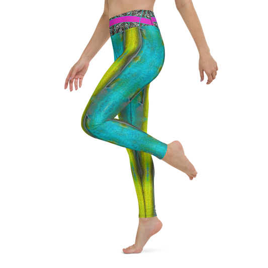Yoga Leggings (Her/Muliebris)(Tree Link Stripe) RJSTH@Fabric#8 RJSTHs2021 RJS