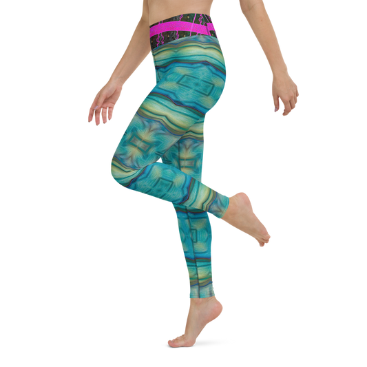 Yoga Leggings (Her/Muliebris)(Tree Link Stripe) RJSTH@Fabric#9 RJSTHs2021 RJS