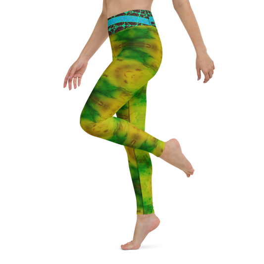 Yoga Leggings (Her/Muliebris)(Tree Link Stripe) RJSTH@Fabric#10 RJSTHs2021 RJS