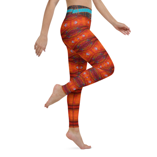 Yoga Leggings (Her/Muliebris)(Tree Link Stripe) RJSTH@Fabric#12 RJSTHs2021 RJS