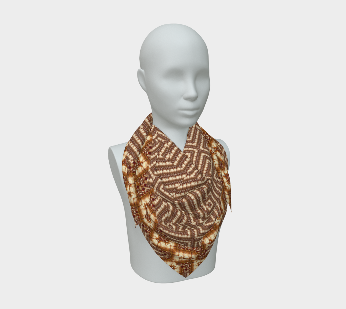 Silk Art Scarf (Vitta Serica Artis)(Copper Workshop) RJSTHS2026 RJS