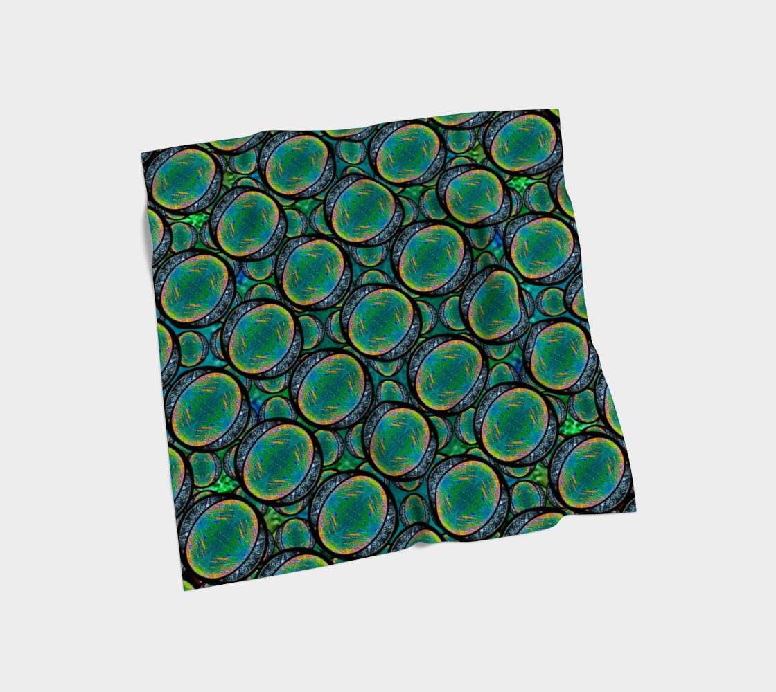 Silk Art Scarf (Vitta Serica Artis)(Opal Skies Cantus Primus) RJSTHW2026 RJS