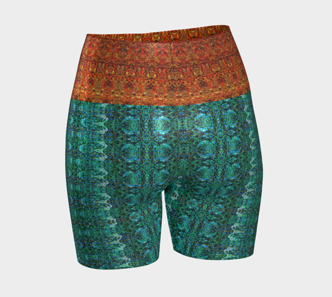 Glitter Yoga Shorts (Muliebris/Virilis)(Samhain Dream Thaw 15/12 & Orange/Blue Logo@Alchemic) RJSTHs2024 RJS