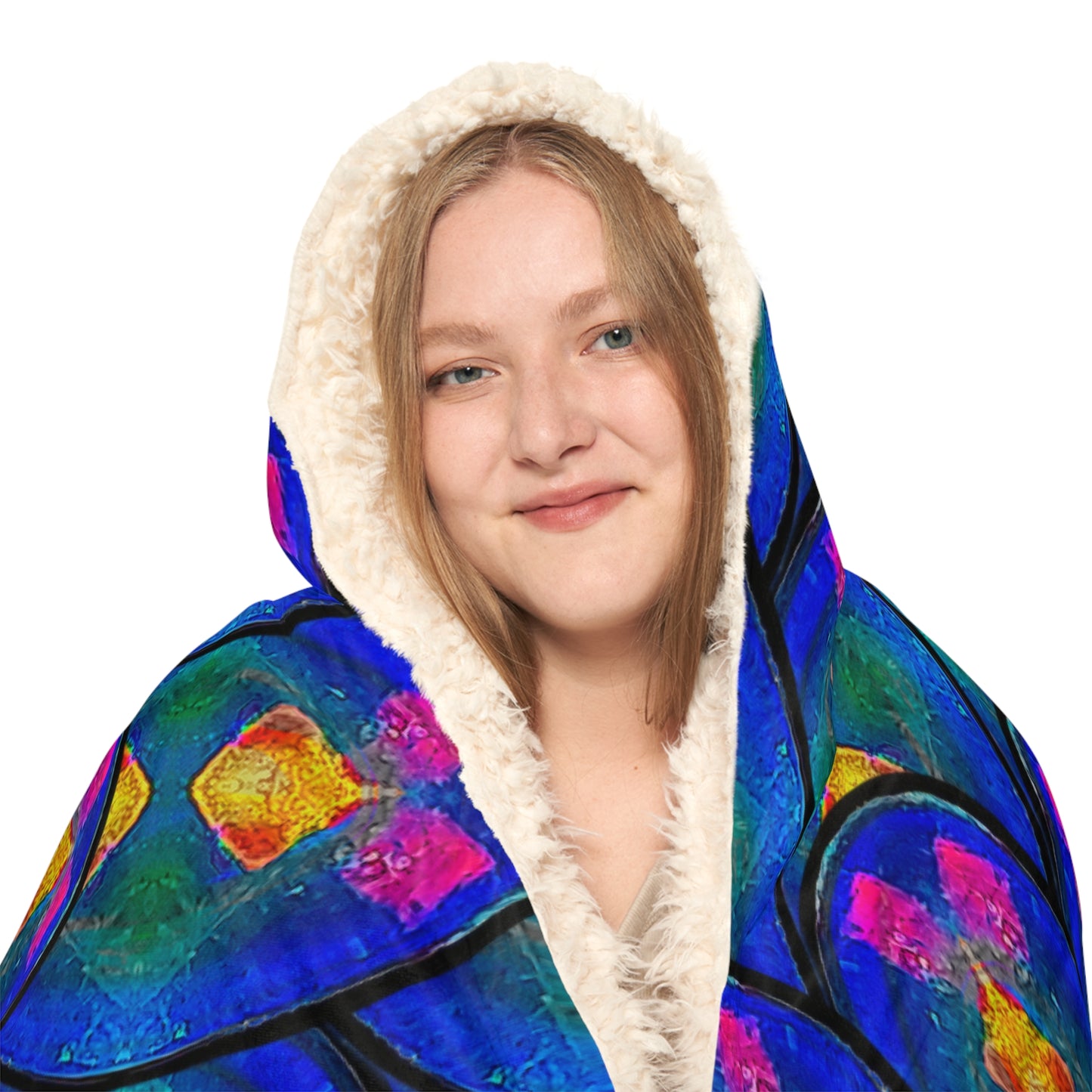 Hooded Snuggle Blanket (Opal Skies Cantus Primus) RJSTHs2024 RJS