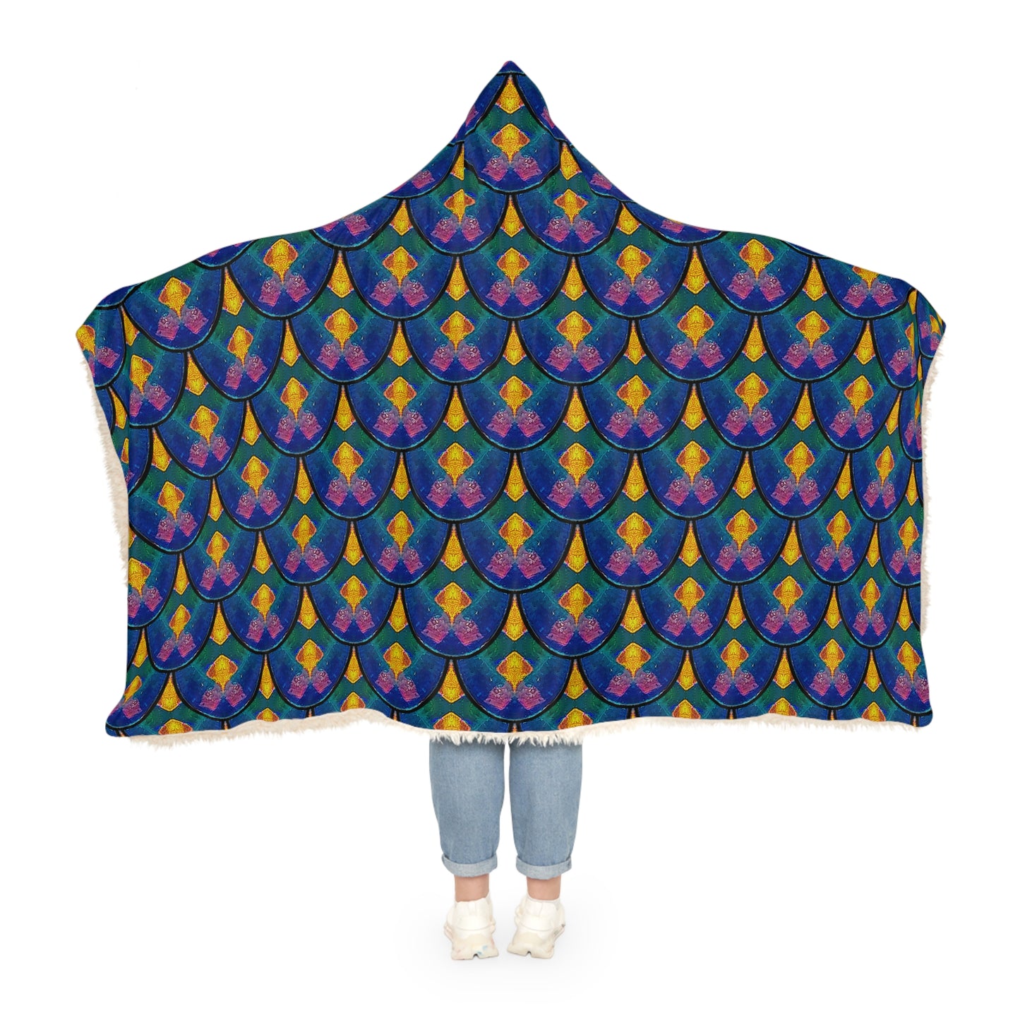 Hooded Snuggle Blanket (Opal Skies Cantus Primus) RJSTHs2024 RJS