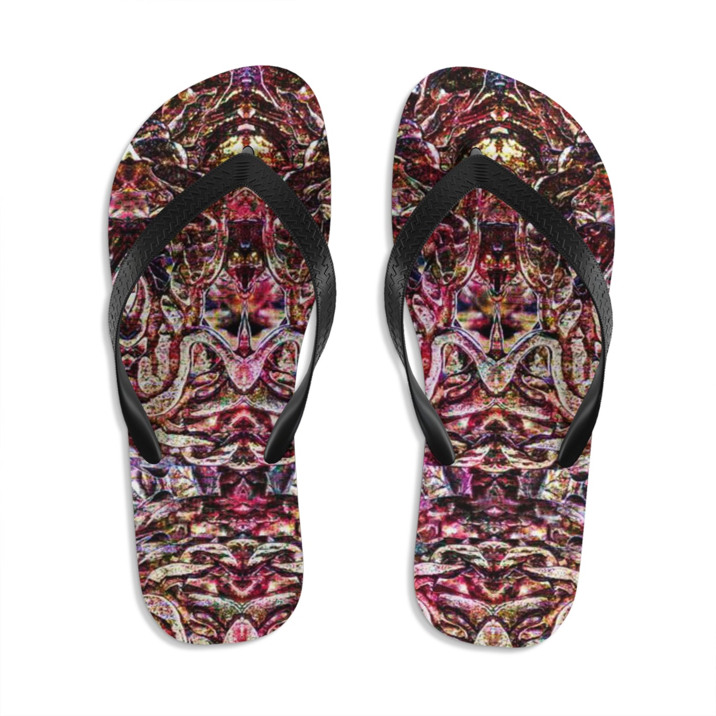 Flip-Flops (Unisex)(Samhain Dream Thaw 14 & Purple Logo@Alchemic) RJSTHs2023 RJS