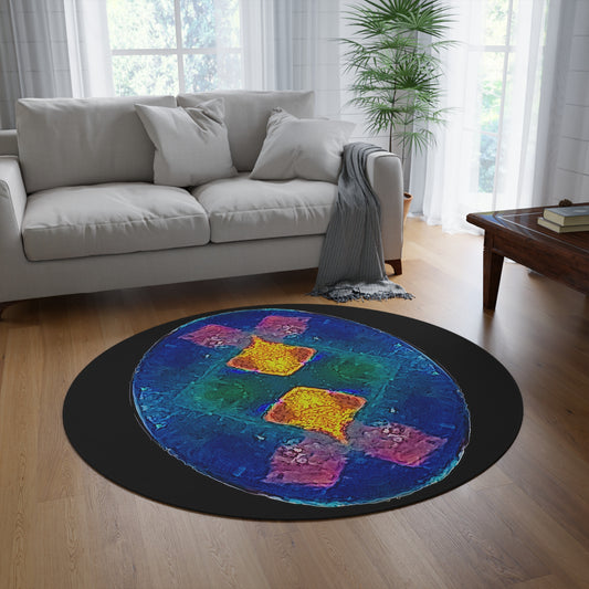 Circular Rug (Opal Skies Cantus Primus) RJSTHs2025 RJS