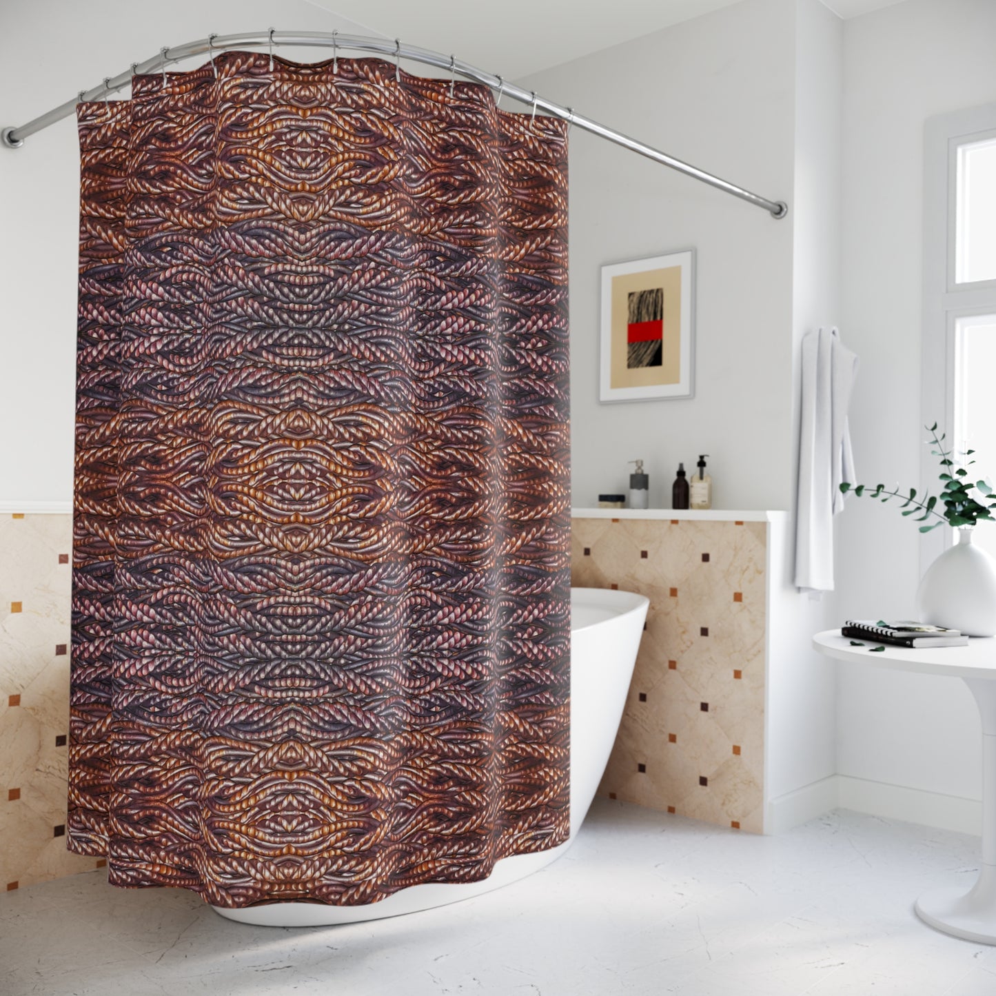 Shower Curtain (Grail Hearth Core Copper) RJSTHw2023 RJ