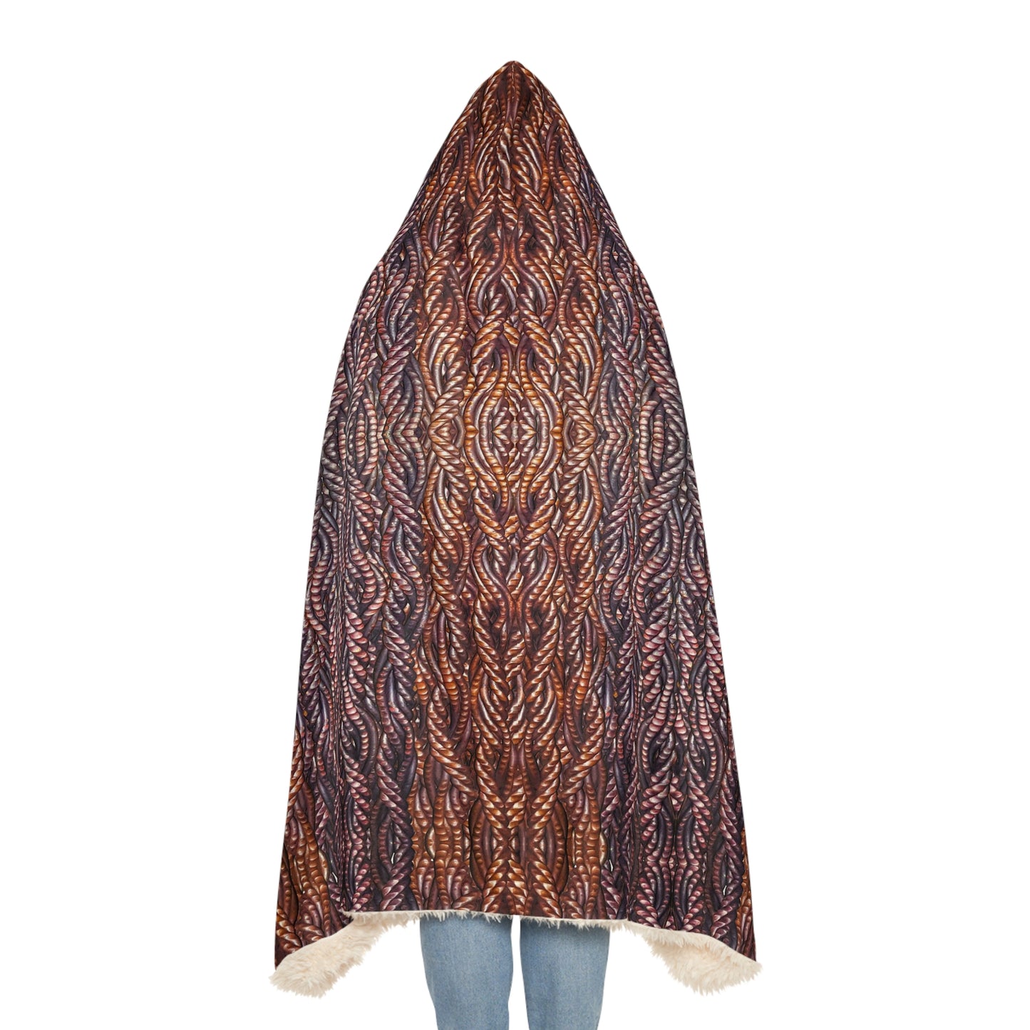 Hooded Snuggle Blanket (Grail Hearth Core Copper Fabric) RJSTHw2023 RJS