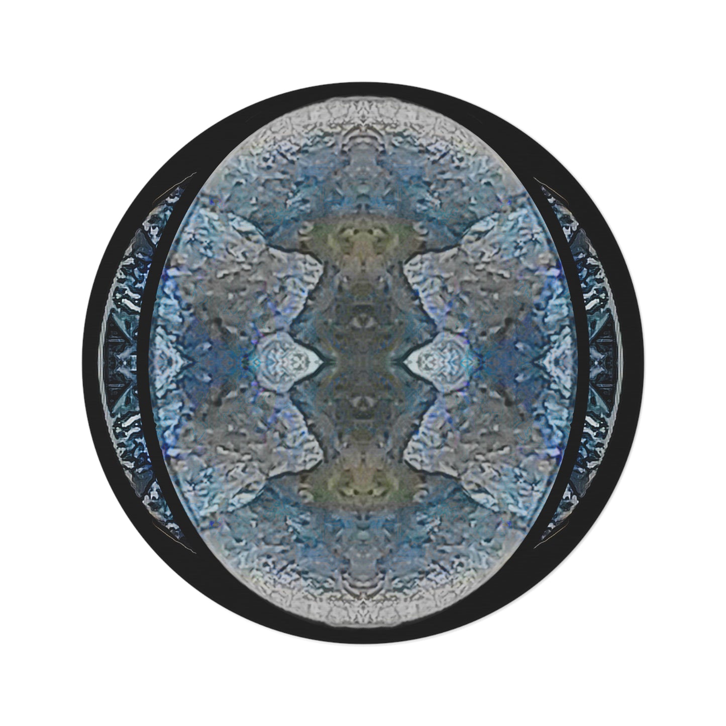 Circular Rug (Opal Skies Cantus Primus "Lūminōsitās") RJSTHs2025 RJS