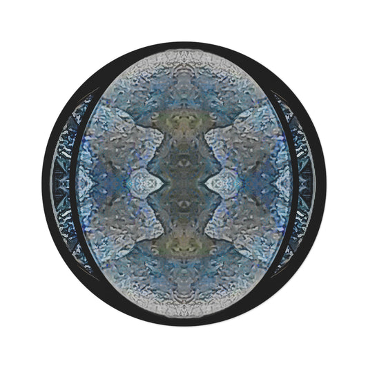 Circular Rug (Opal Skies Cantus Primus "Lūminōsitās") RJSTHs2025 RJS