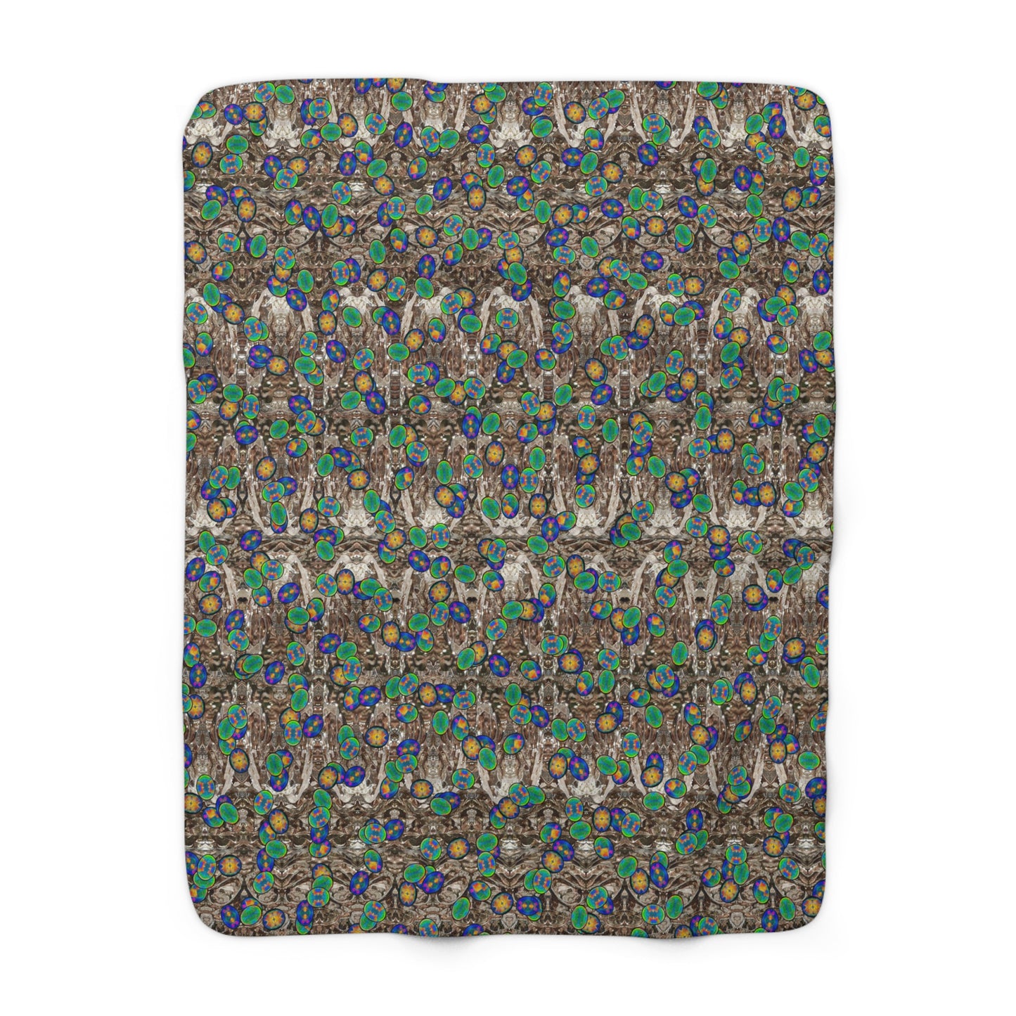 Caeli Opali Cantus Primus Sherpa Fleece Blanket (Samhain Dream Thaw 4 of 15 Quattuor ex Quindecim) RJSTHS2025 RJS