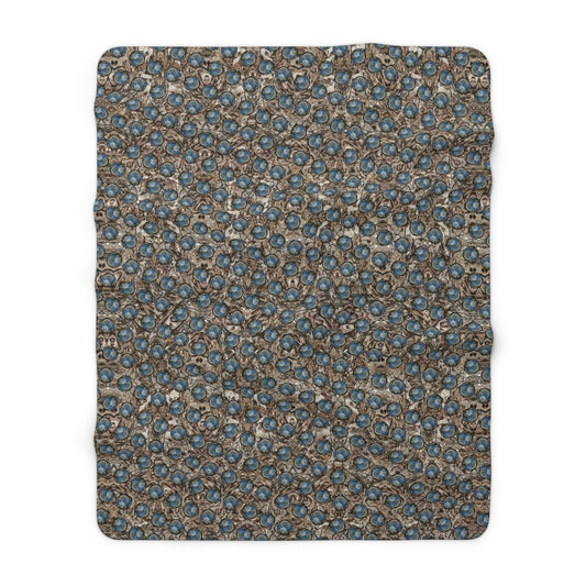 Caeli Opali Cantus PrimusSherpa Fleece Blanket (Samhain Dream Thaw 7 of 15 Septem ex Quindecim) RJSTHS2025 RJS