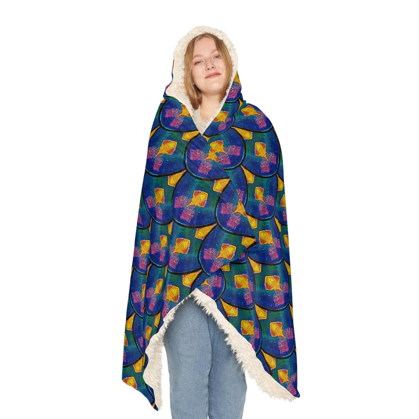 Hooded Snuggle Blanket (Opal Skies Cantus Primus) RJSTHs2024 RJS