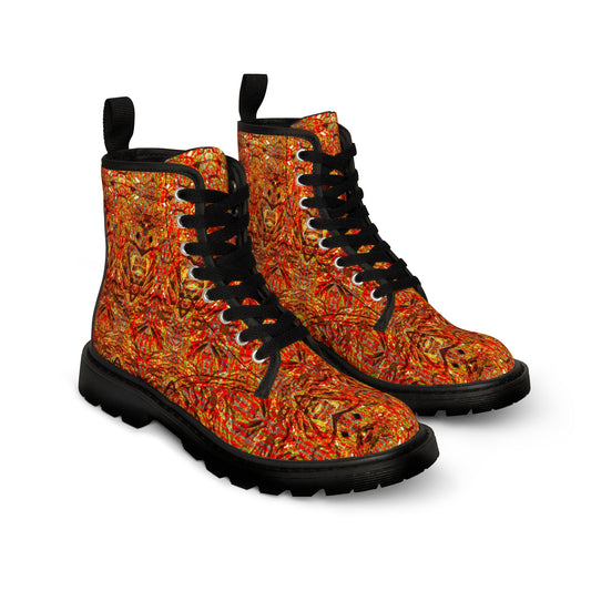 Canvas Boots (His/They)  (Samhain Dream Thaw 15 Orange Logo)  RJSTHs2023 RJS