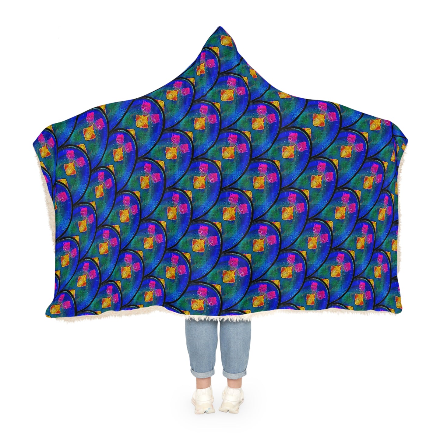 Hooded Snuggle Blanket (Opal Skies Cantus Primus) RJSTHs2024 RJS